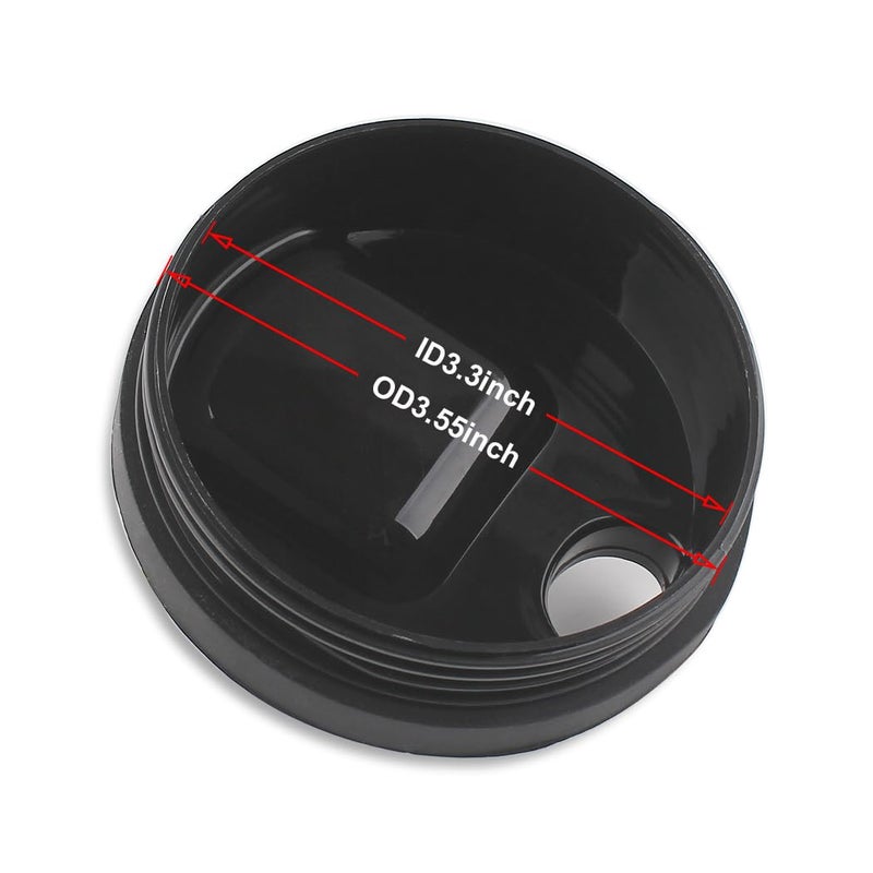 Anbige Replacement Parts Lids for 16oz Cups,Compatible with Ninja Blender BL660 BL770 BL740 BL771 BL773CO QB3000/QB3000SSW/QB3004/QB3005 (2 Pack Sip & Seal Lids) - Image 5